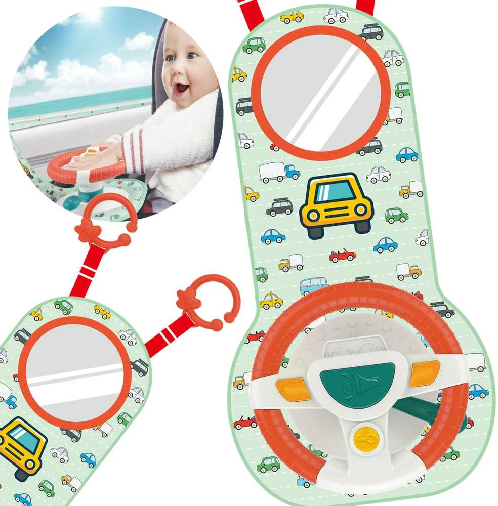 Woopie Baby WOOPIE Interaktyvi Vairo Žaislas Automobiliui su Garso Efektais