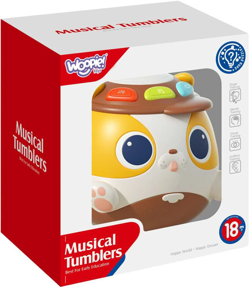 Woopie Baby WOOPIE Muzikinis Šuniukas Burbulas Interaktyvus Žaislas