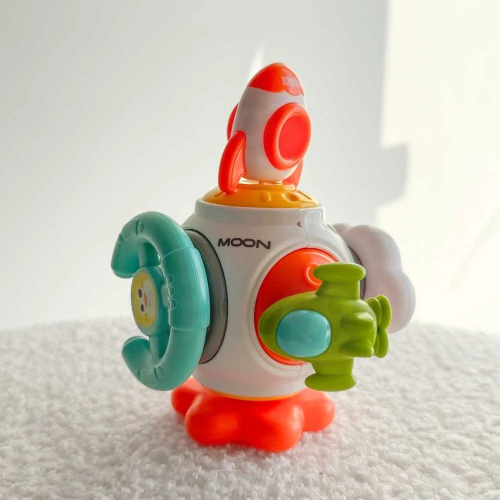Montessori edukacinė sensorinė raketa vaikams WOOPIE BABY