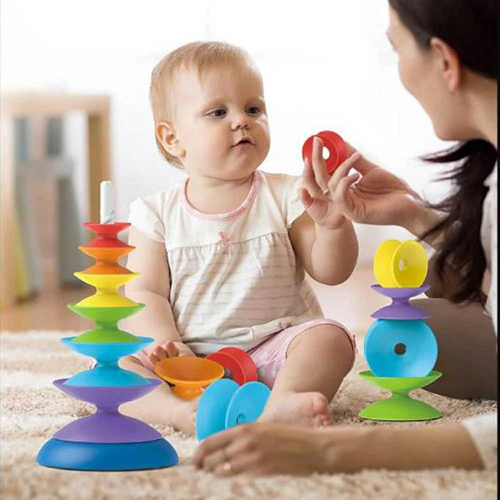 Woopie Baby WOOPIE Vaikų žaislas Kolorowa Muzikinis centras Układanka 18m+