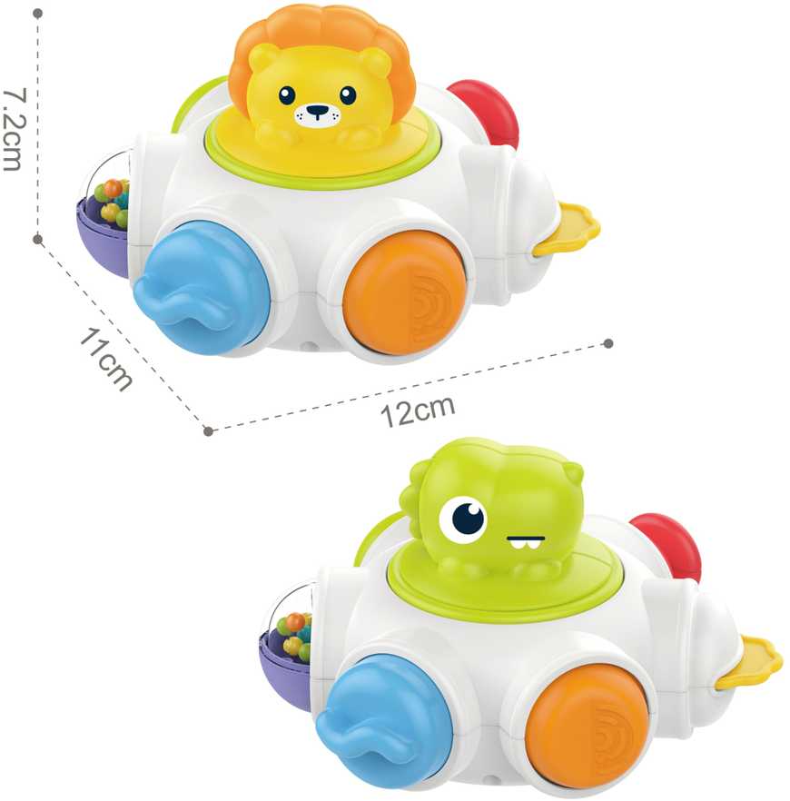 Edukacinė sensorinė raketa 6in1 WOOPIE BABY
