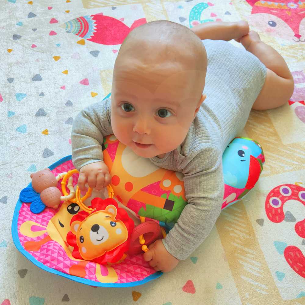 WOOPIE BABY Interaktyvi Pagalvė Gryzakas Edukacinė Pagrindinė