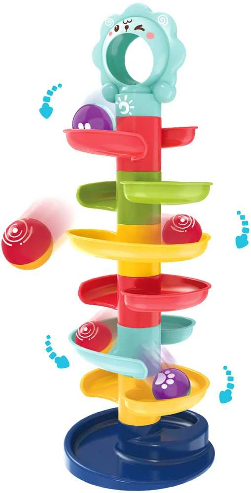 WOOPIE BABY Ball Track Spiral Set + 2 Balls