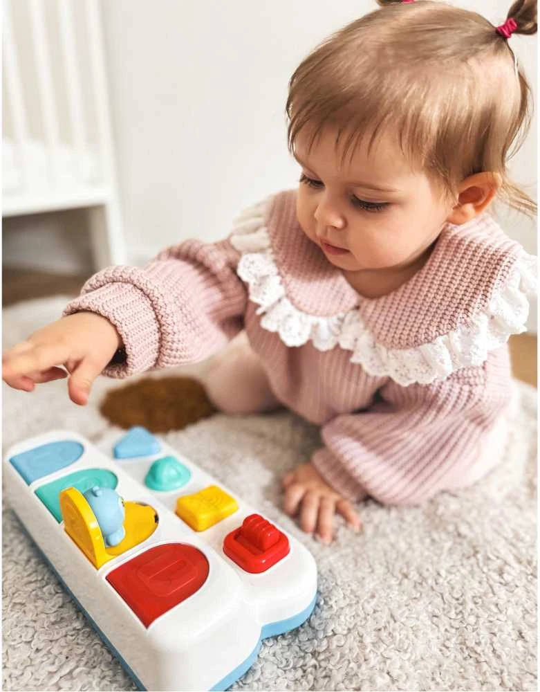 Woopie Baby Woopie edukaciniai žaisliniai pop-up gyvūnai