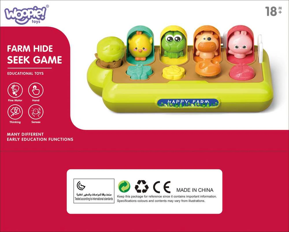 Woopie Baby WOOPIE Edukacinė Žaislas Iššokančios Gyvūnai