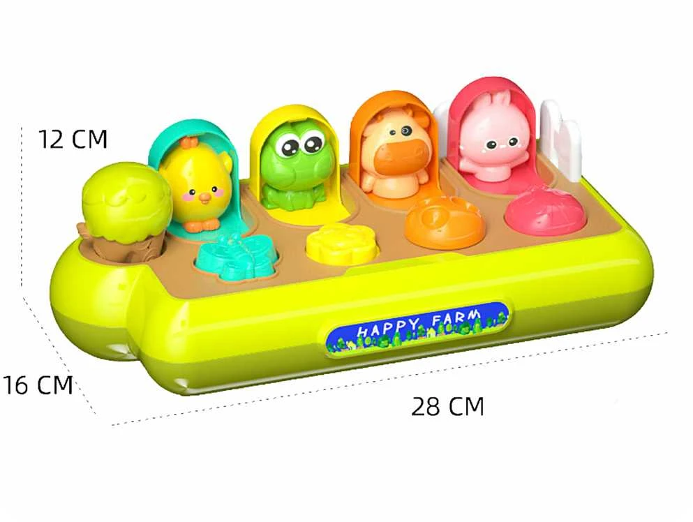 Woopie Baby WOOPIE Edukacinė Žaislas Iššokančios Gyvūnai