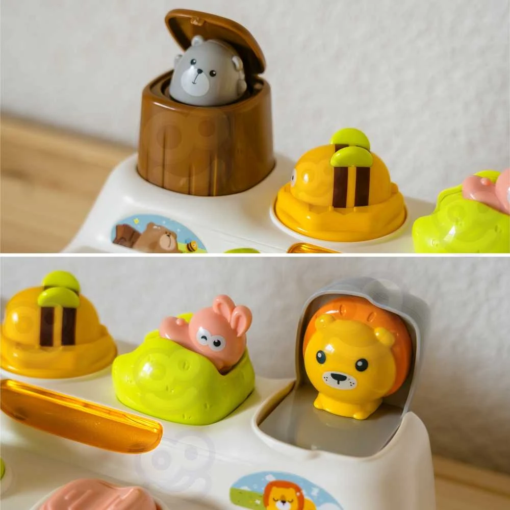 Woopie Baby WOOPIE Edukacinė Žaislas Pop Up Gyvūnai