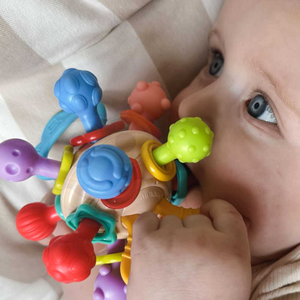 Woopie Baby Woopie kūdikio spalvingas smėlis suformuota žiurkė