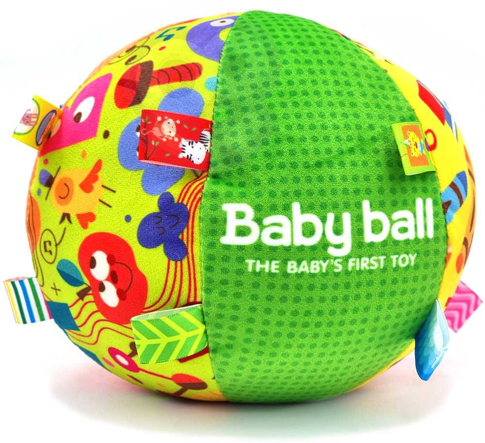 Woopie Baby WOOPIE Minkšta Sensorinė Kamuoliukas Pani Metka su Žymenimis + Garso Efektu