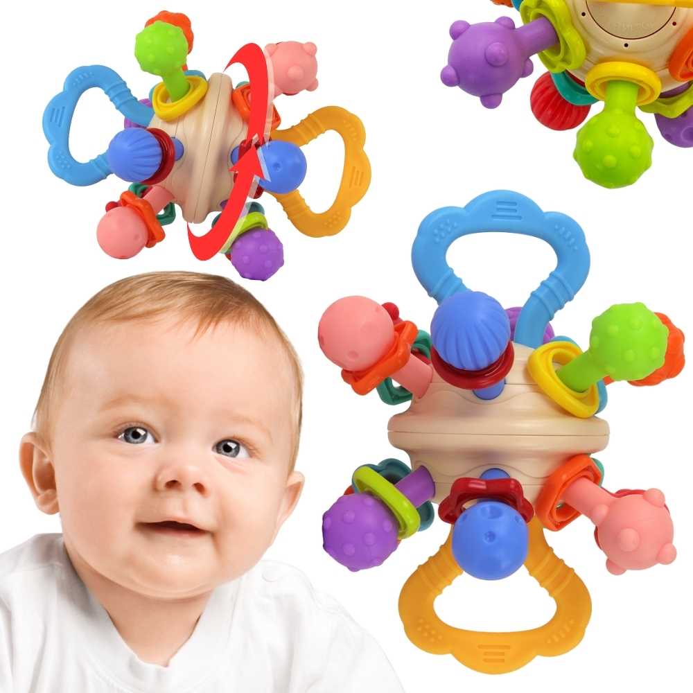 Woopie Baby Woopie kūdikio spalvingas smėlis suformuota žiurkė