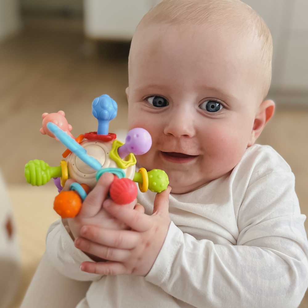 Woopie Baby Woopie kūdikio spalvingas smėlis suformuota žiurkė