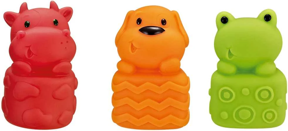 Woopie Baby WOOPIE Žaislai Žvėreliai Sensory 6 vnt