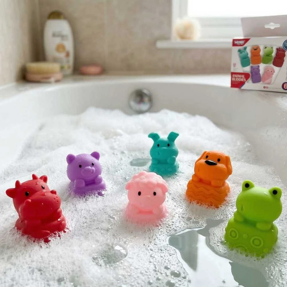 Woopie Baby WOOPIE Žaislai Žvėreliai Sensory 6 vnt