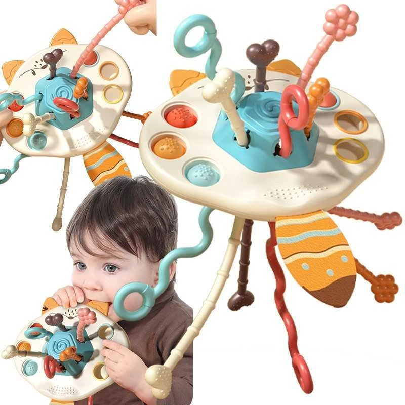 Woopie Baby traukomas žaislas Lapė