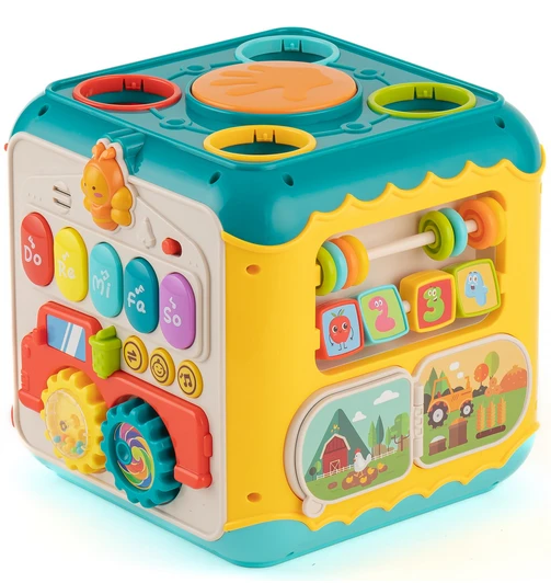 Woopie Baby WOOPIE Žaislas Aktyvumo Dėžė 6-in-1 18m+