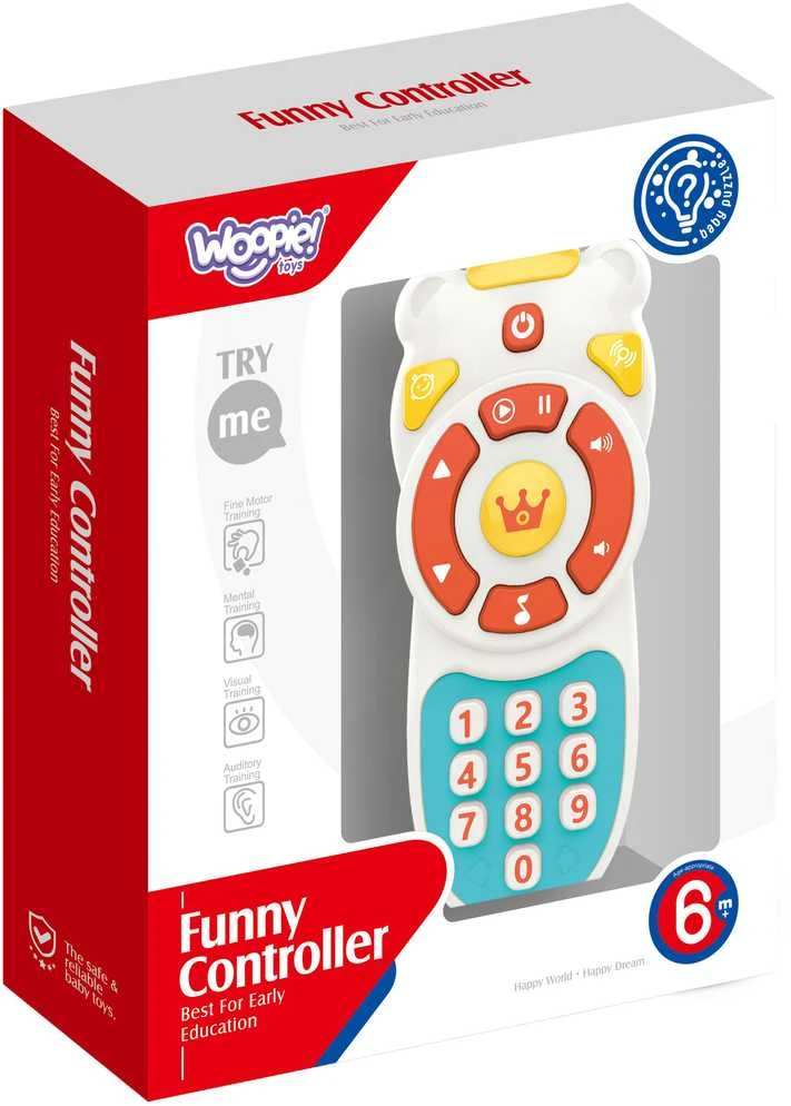 Woopie Baby WOOPIE Interaktyvus Pultelis Vaikams su 10 Mygtukų