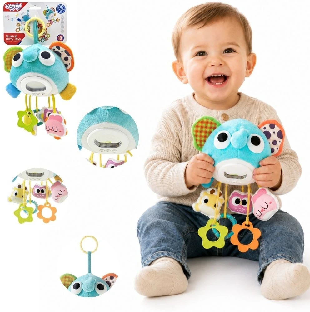 WOOPIE Baby Pliušinis Drambliukas