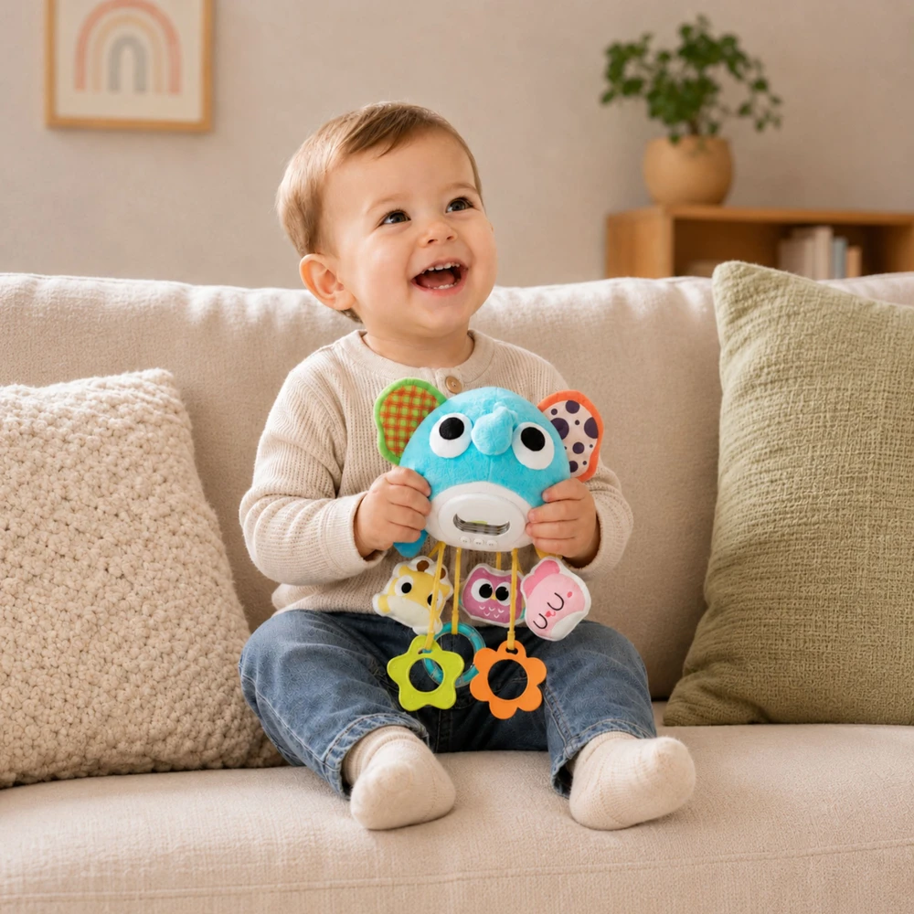 WOOPIE Baby Pliušinis Drambliukas