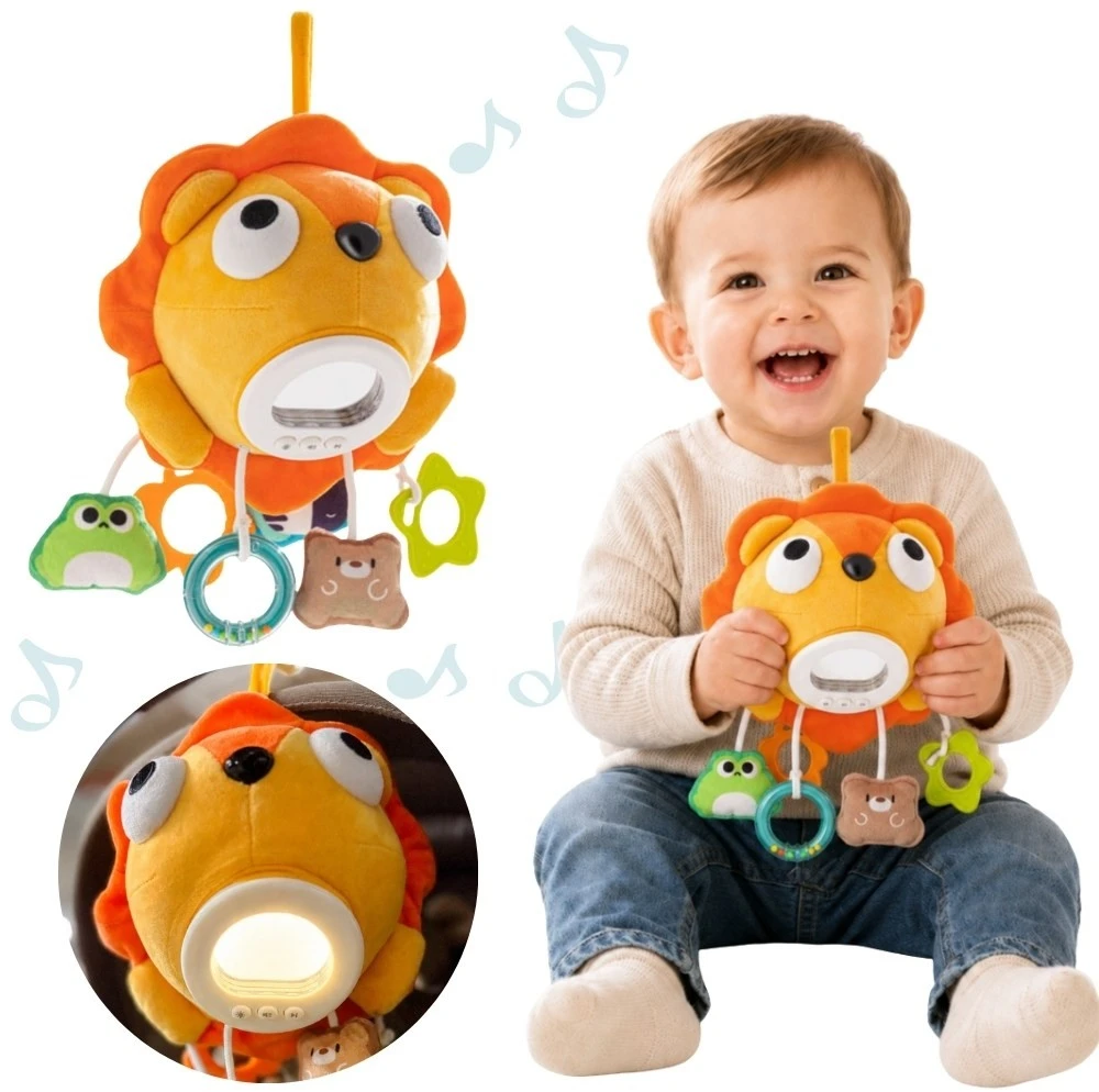 Woopie Baby Minkštas interaktyvus pliušinis liūtas WOOPIE