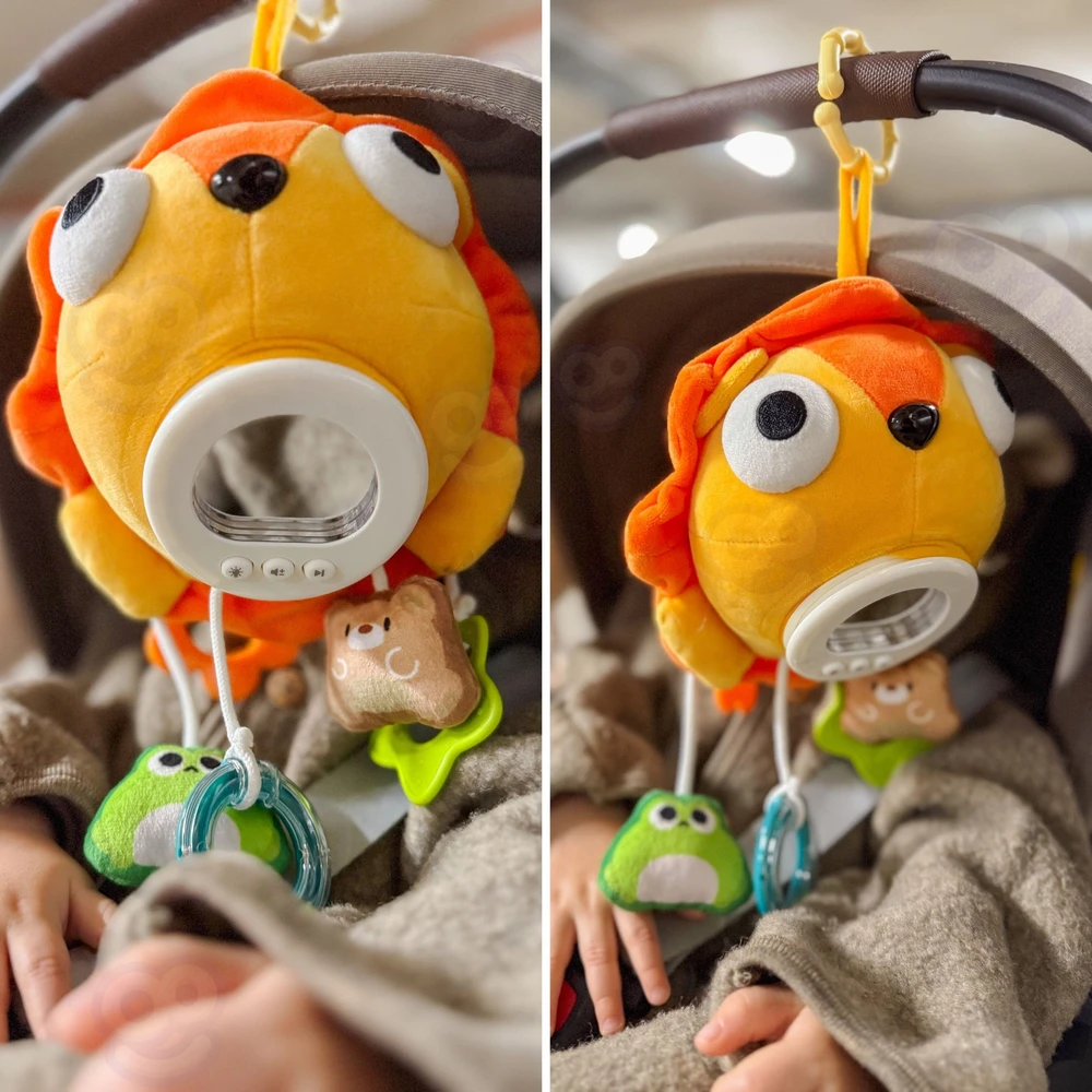 Woopie Baby Minkštas interaktyvus pliušinis liūtas WOOPIE