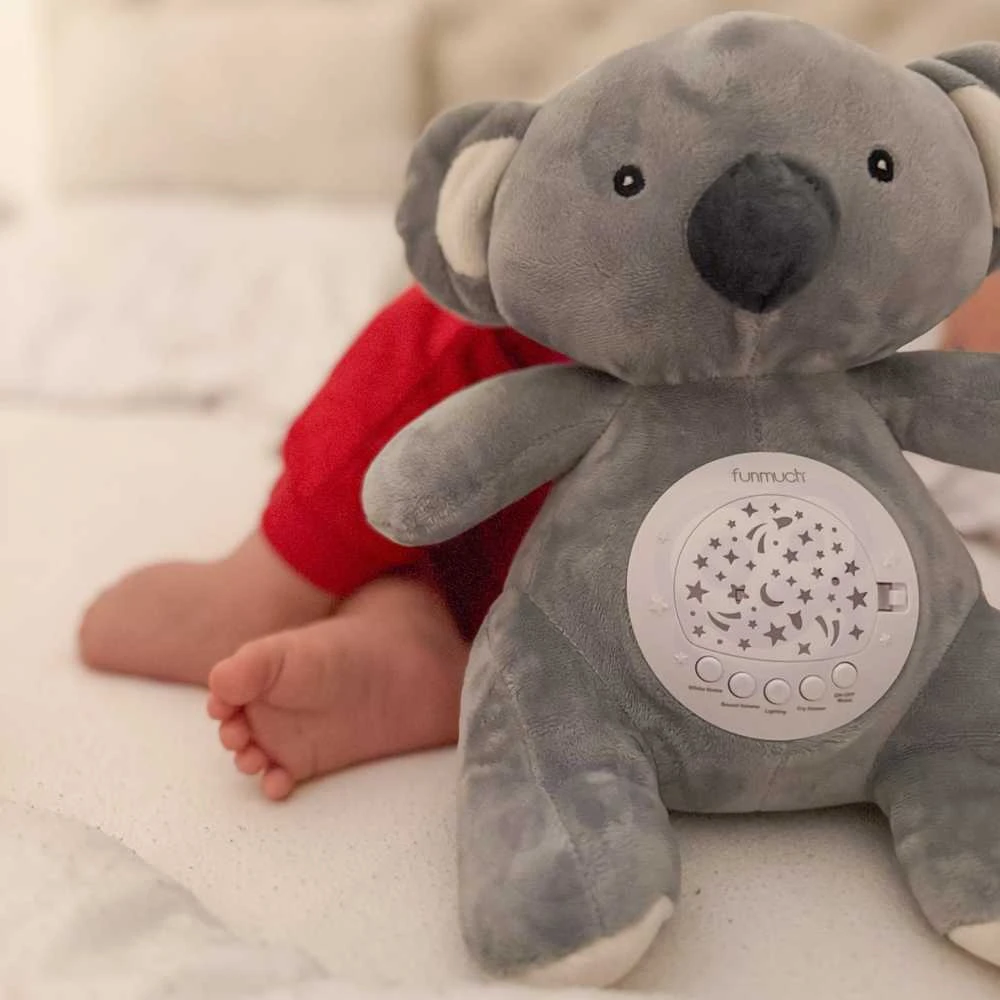 Miego draugas meškinas su projektoriumi ir lopšinėmis WOOPIE BABY