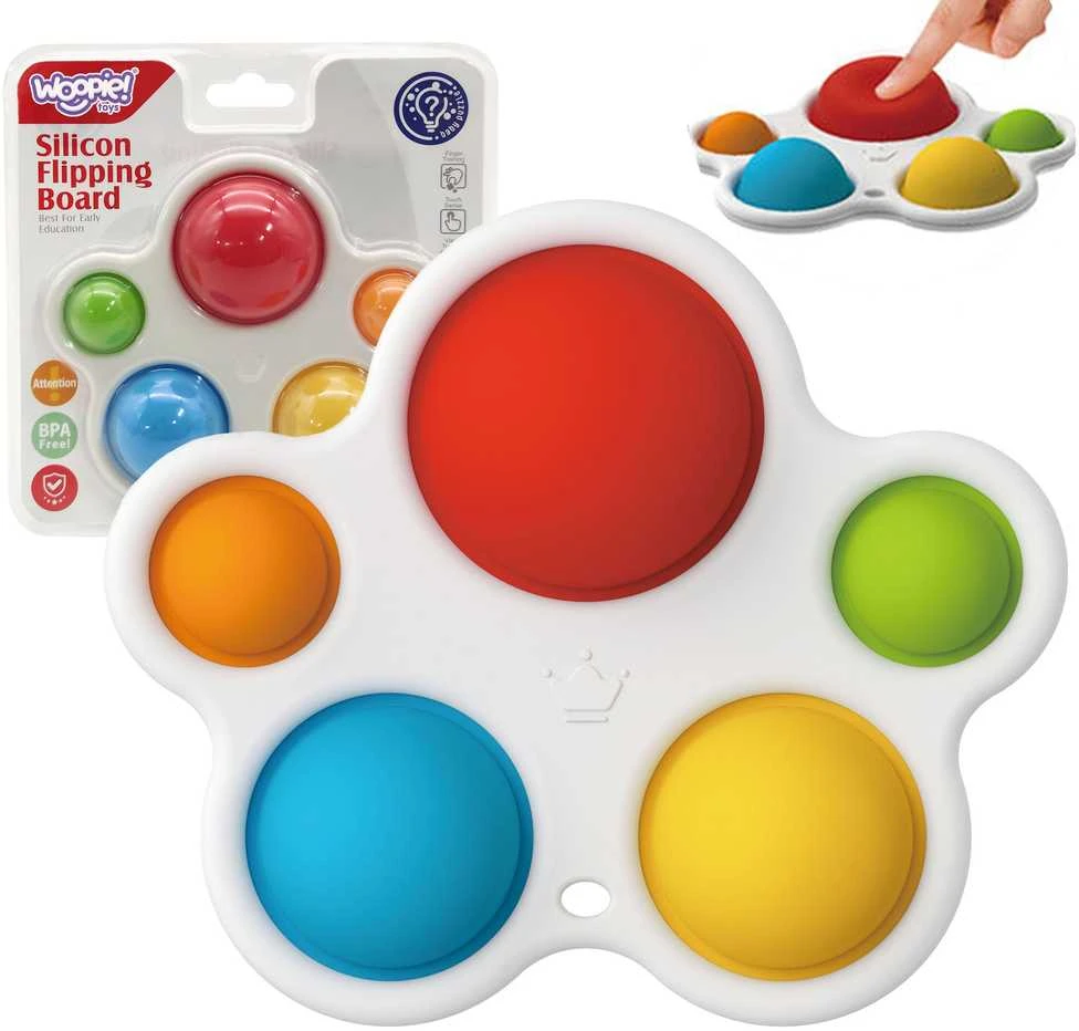 Woopie Baby WOOPIE Jutiminė Žaislas Kramtukas Antistresinis POP IT Montessori