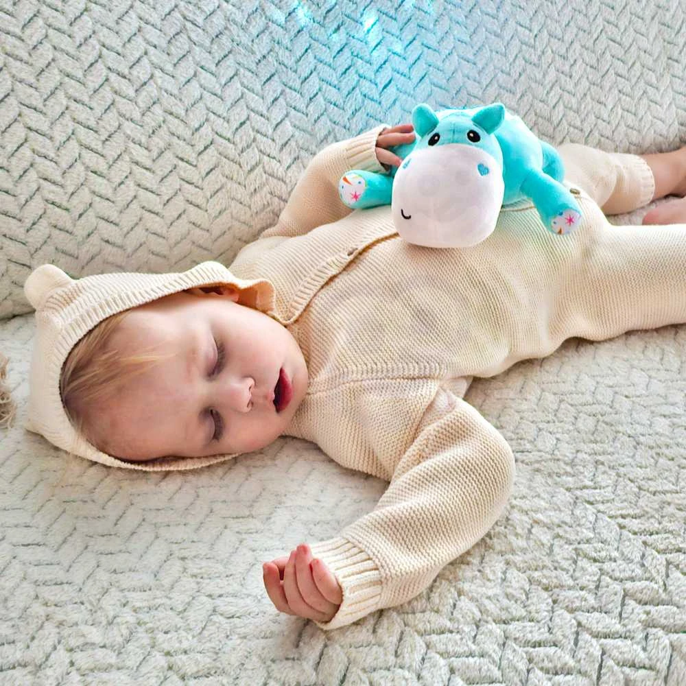 Woopie Baby Woopie Žaislas Hipopotamas 2in1: Miego Pagalbininkas su Projektoriumi