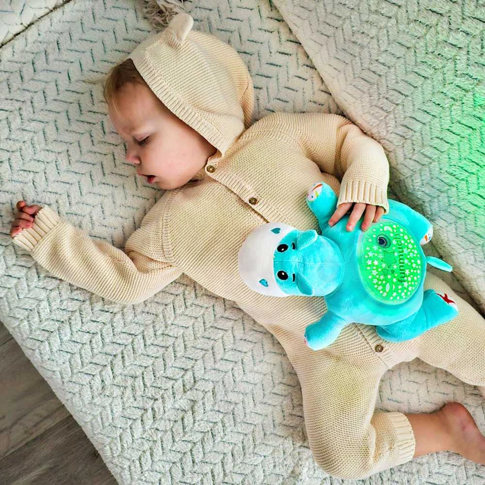 Woopie Baby Woopie Žaislas Hipopotamas 2in1: Miego Pagalbininkas su Projektoriumi