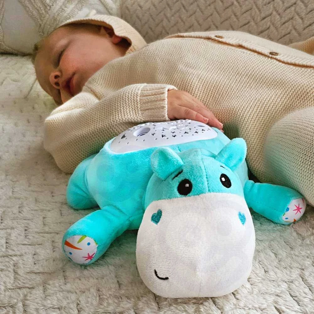 Woopie Baby Woopie Žaislas Hipopotamas 2in1: Miego Pagalbininkas su Projektoriumi