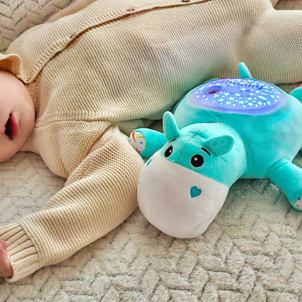 Woopie Baby Woopie Žaislas Hipopotamas 2in1: Miego Pagalbininkas su Projektoriumi