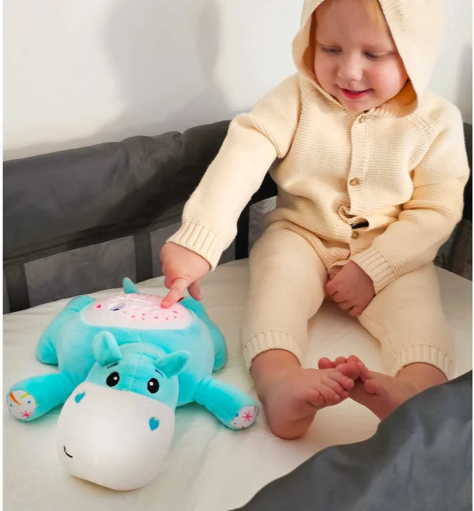 Woopie Baby Woopie Žaislas Hipopotamas 2in1: Miego Pagalbininkas su Projektoriumi