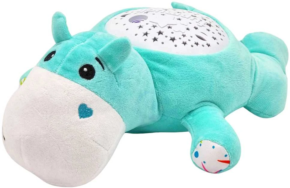 Woopie Baby Woopie Žaislas Hipopotamas 2in1: Miego Pagalbininkas su Projektoriumi