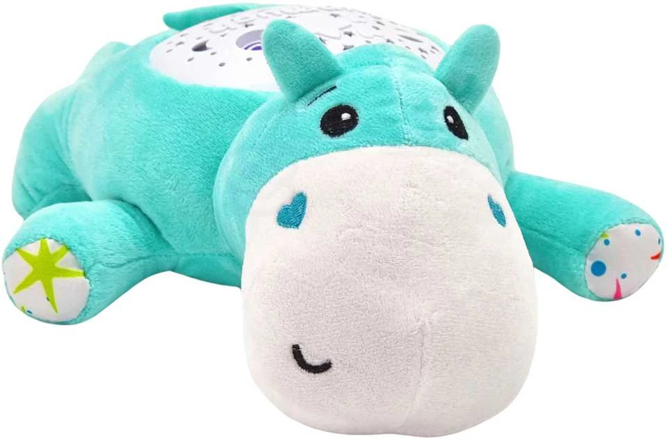 Woopie Baby Woopie Žaislas Hipopotamas 2in1: Miego Pagalbininkas su Projektoriumi