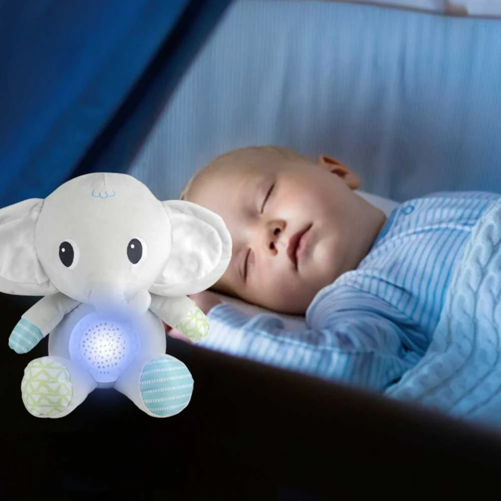 Miego draugas drambliukas su projektoriumi ir lopšinėmis WOOPIE BABY