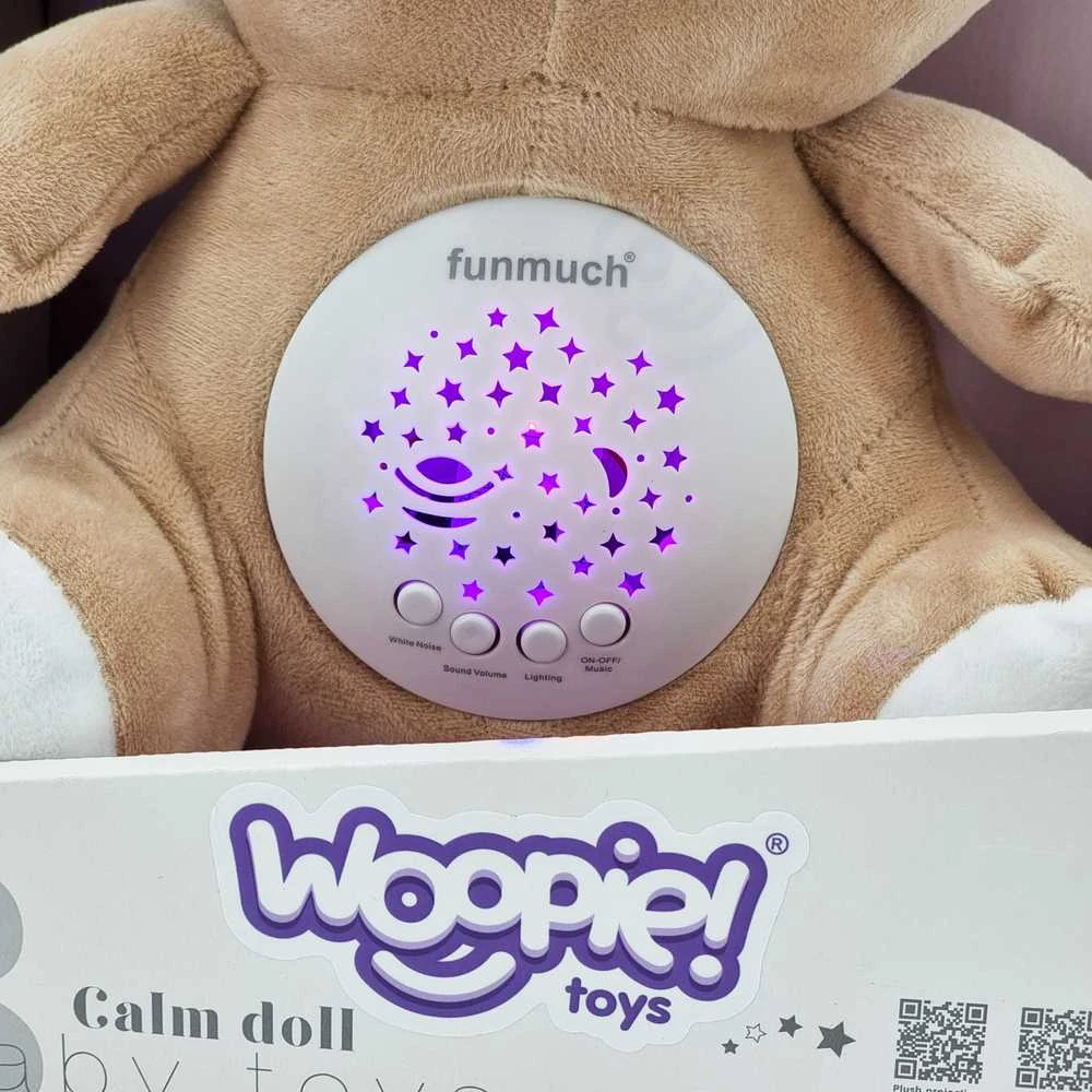 Woopie Migdantis meškutis su projektoriumi 2in1