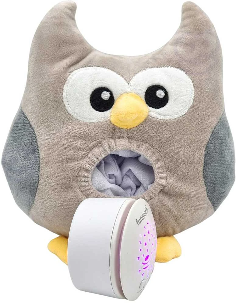 Woopie Baby Woopie Pliušinis Miego Pagalbininkas 2in1 Pelėda - 10 Migdomųjų