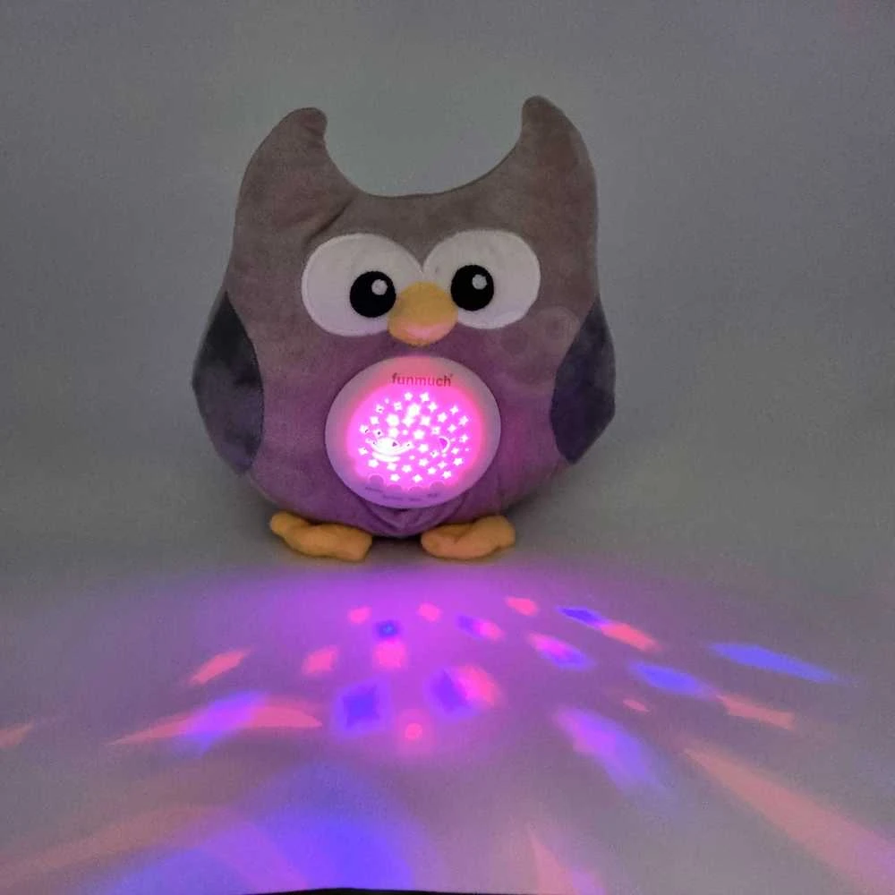 Woopie Baby Woopie Pliušinis Miego Pagalbininkas 2in1 Pelėda - 10 Migdomųjų