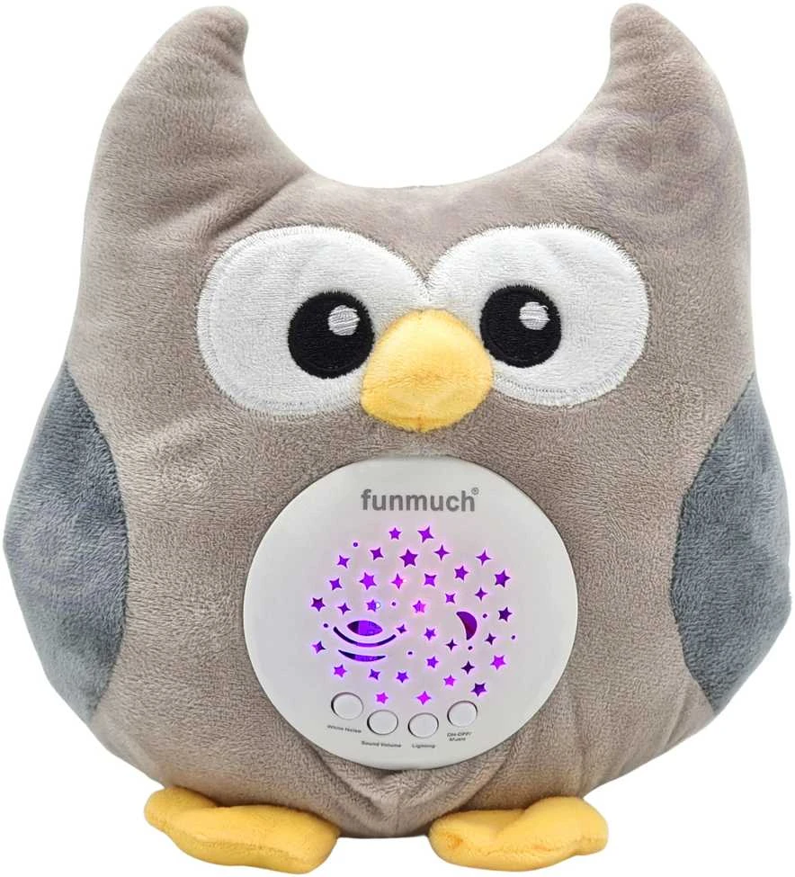 Woopie Baby Woopie Pliušinis Miego Pagalbininkas 2in1 Pelėda - 10 Migdomųjų