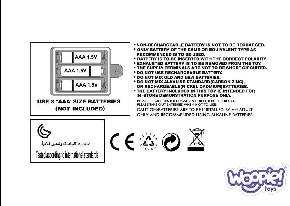 Woopie Migdantis meškutis su projektoriumi 2in1