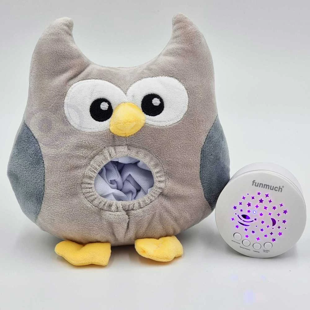 Woopie Baby Woopie Pliušinis Miego Pagalbininkas 2in1 Pelėda - 10 Migdomųjų