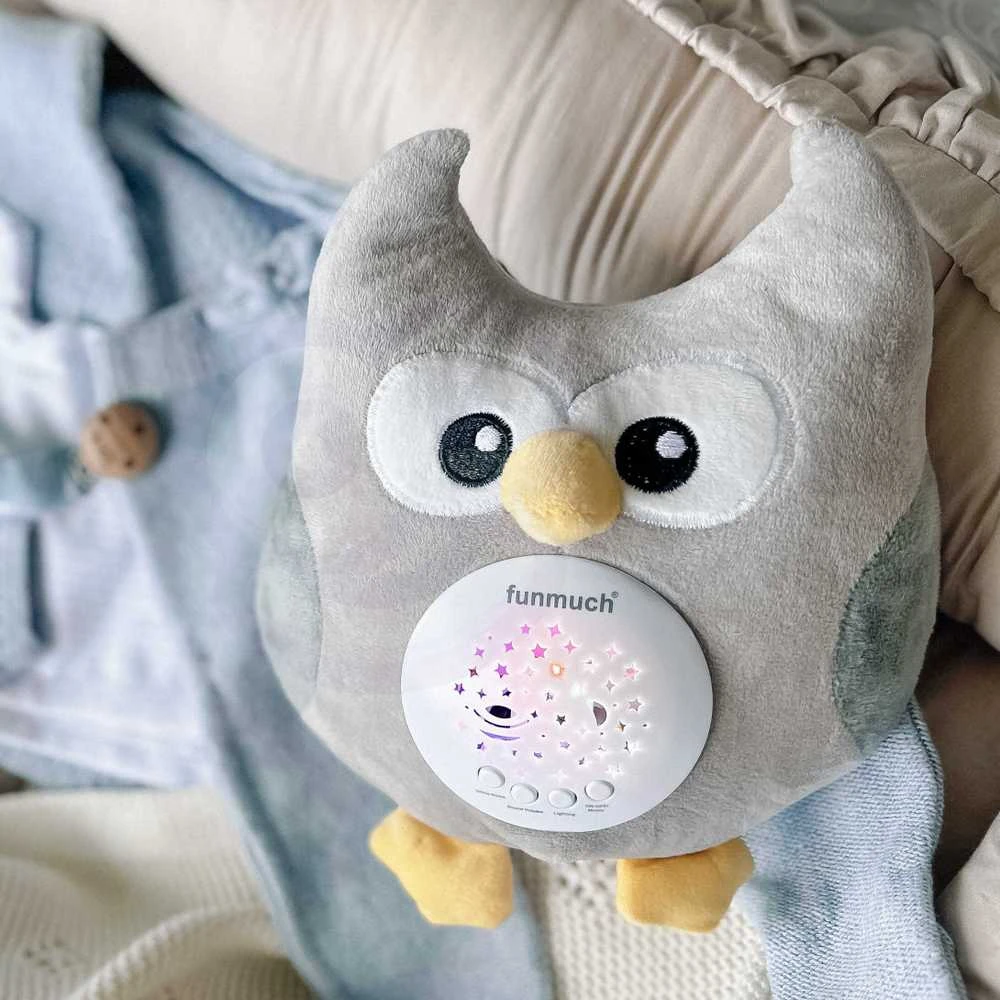 Woopie Baby Woopie Pliušinis Miego Pagalbininkas 2in1 Pelėda - 10 Migdomųjų