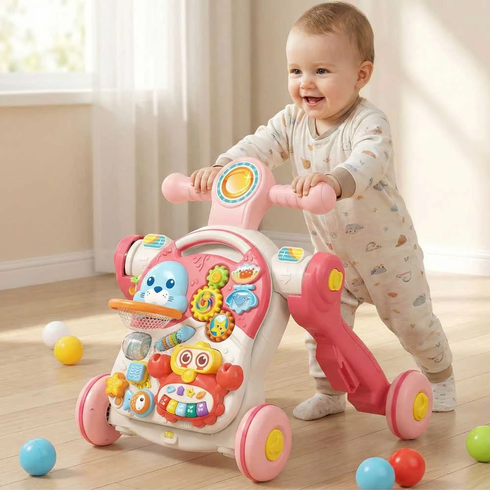 WOOPIE BABY 4in1 edukacinis stumdukas vaikams