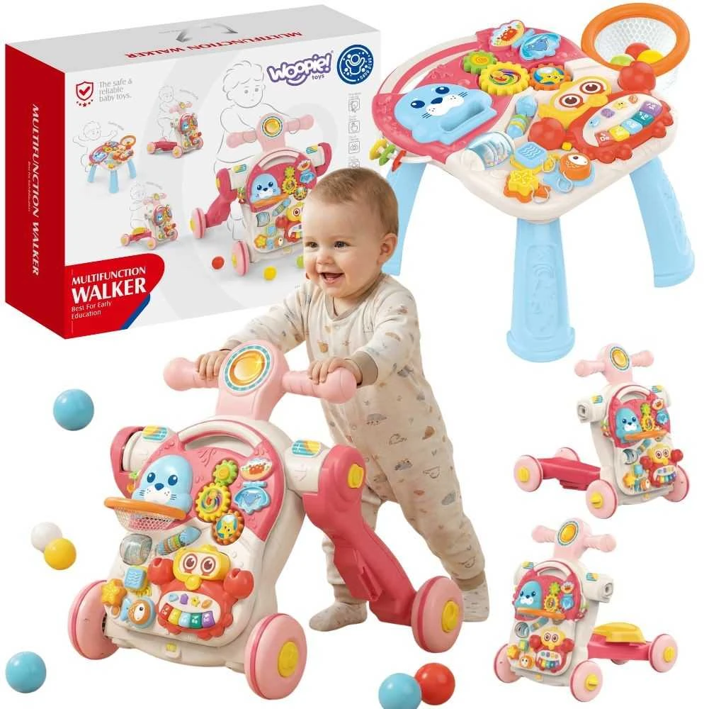 WOOPIE BABY 4in1 edukacinis stumdukas vaikams