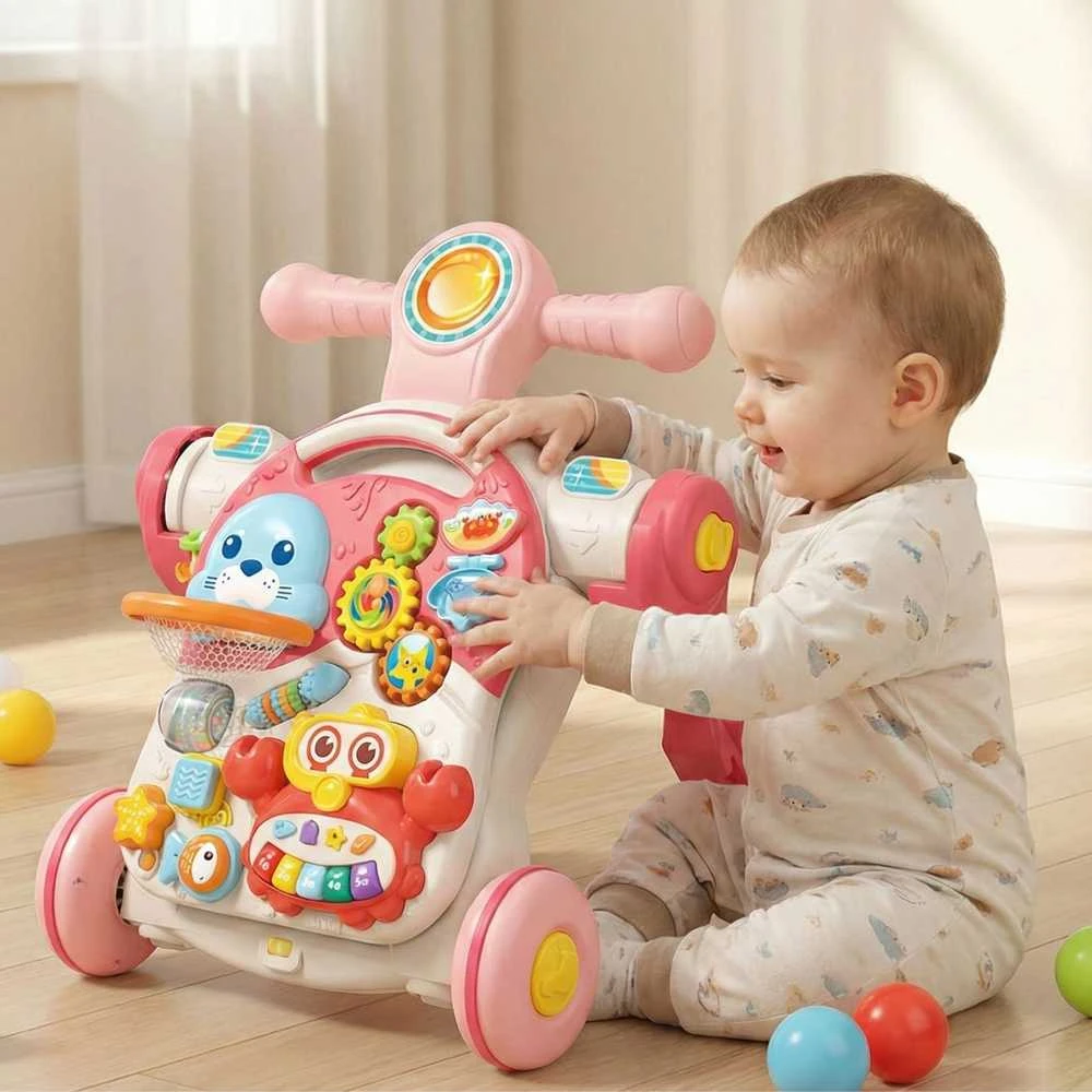 WOOPIE BABY 4in1 edukacinis stumdukas vaikams