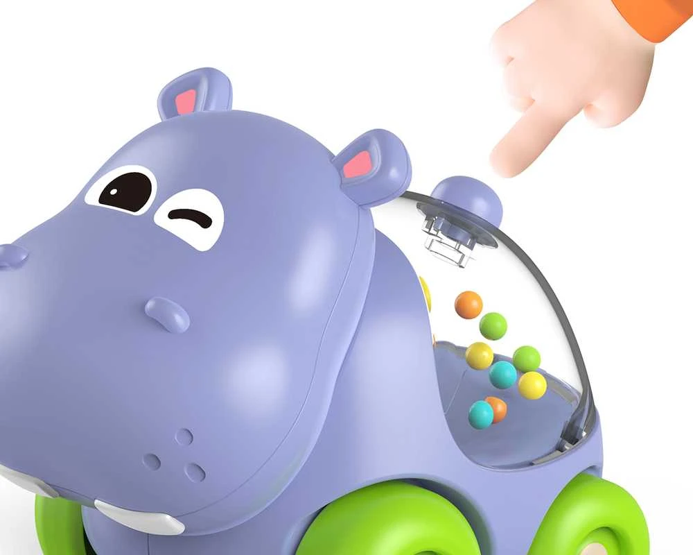 WOOPIE BABY Barškutis automobilis begemotas