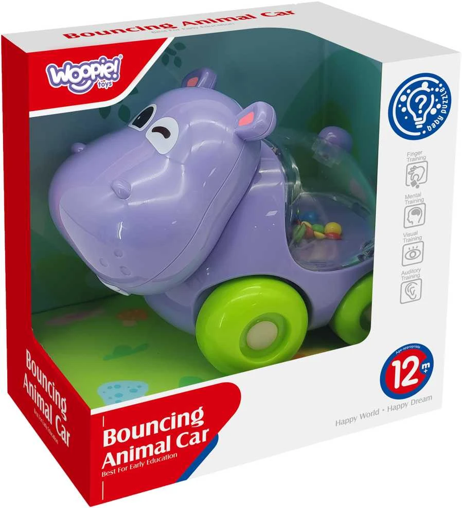 WOOPIE BABY Barškutis automobilis begemotas
