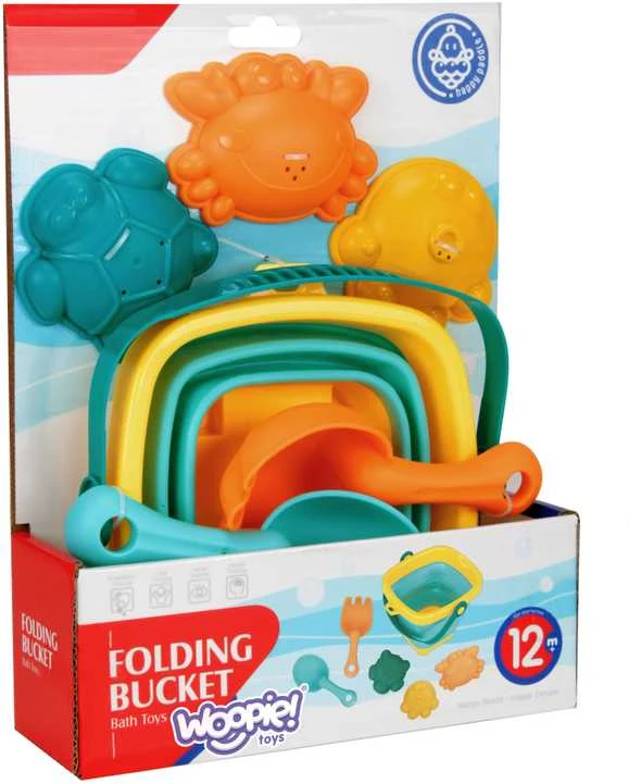 Žaislų rinkinys WOOPIE BABY skirtas žaisti smėlyje, mėlynas