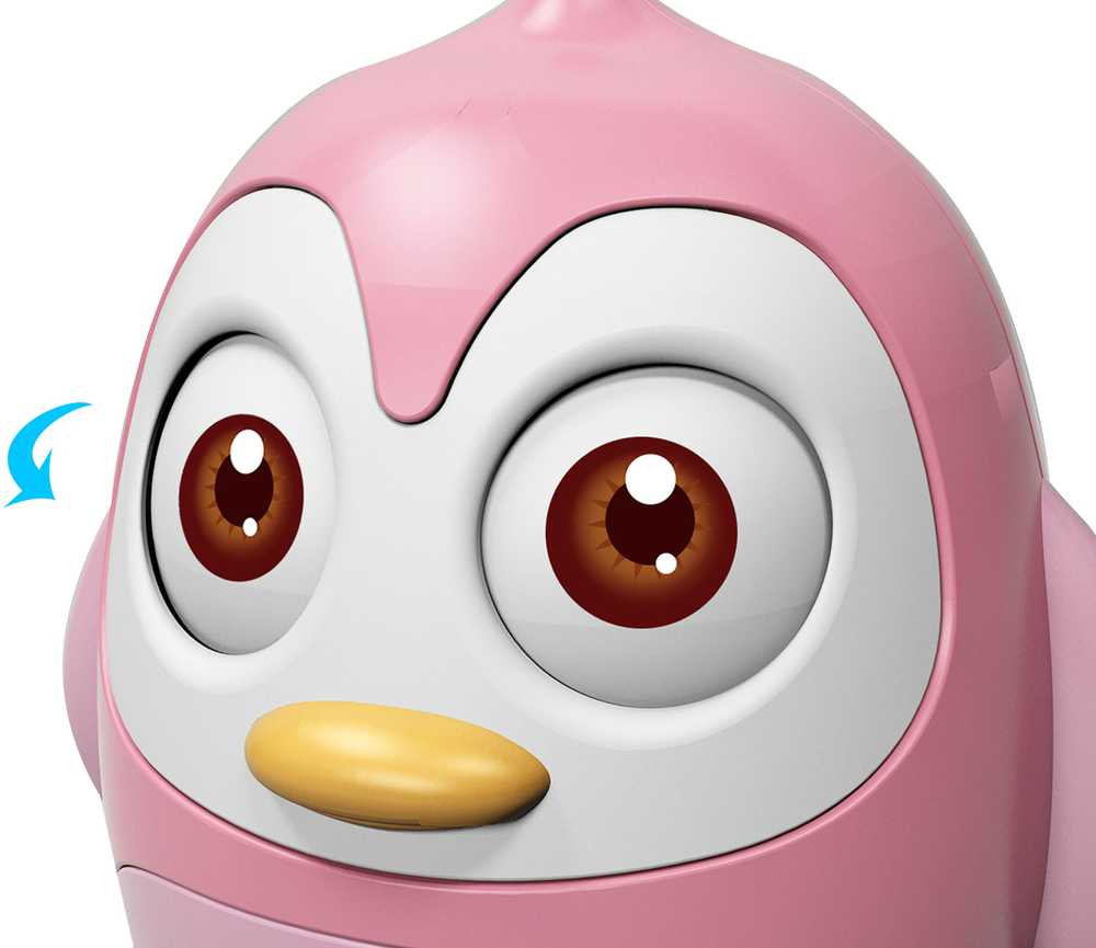 Woopie Baby WOOPIE Jutiminis pingvinas Wanka-Wstawka