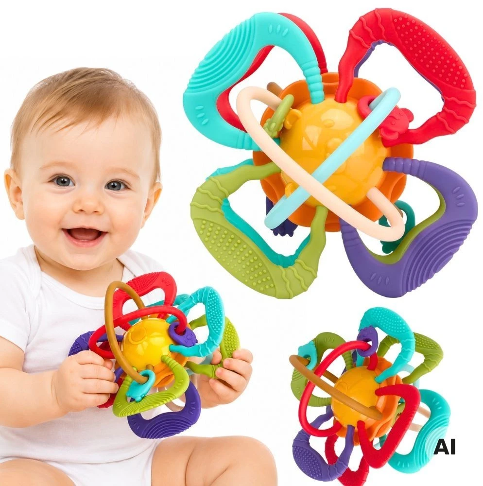 WOOPIE BABY sensorinis kamuoliukas kūdikiams