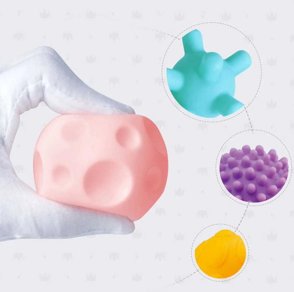 Woopie Baby Woopie Sensory Blokai 6 el. Vaikams